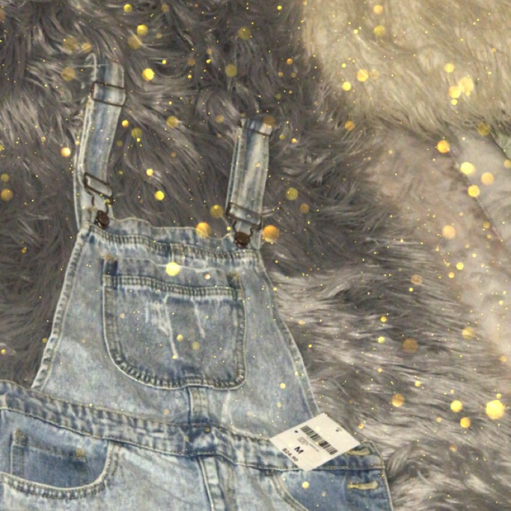 Medium Denim skirt overall.